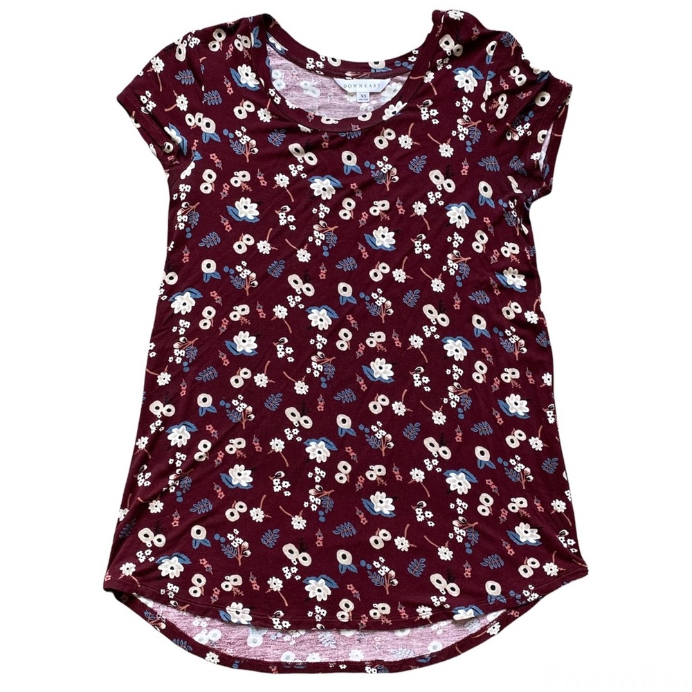 DOWNEAST Womens Floral Tunic